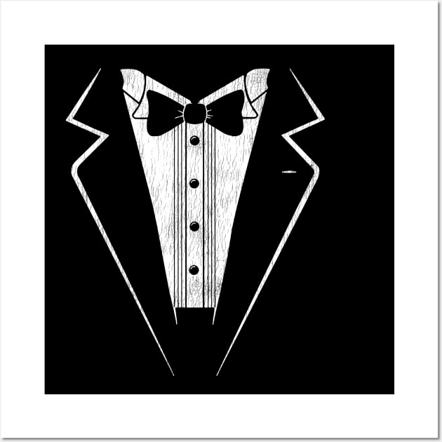 Classic Black Tuxedo Vintage Wall Art by kaulang